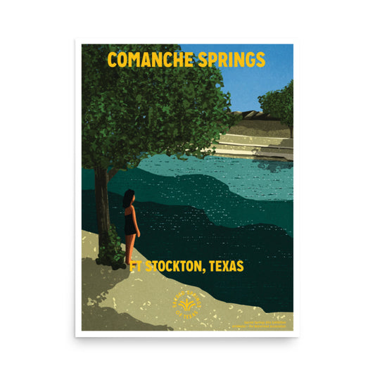 Comanche Springs Poster