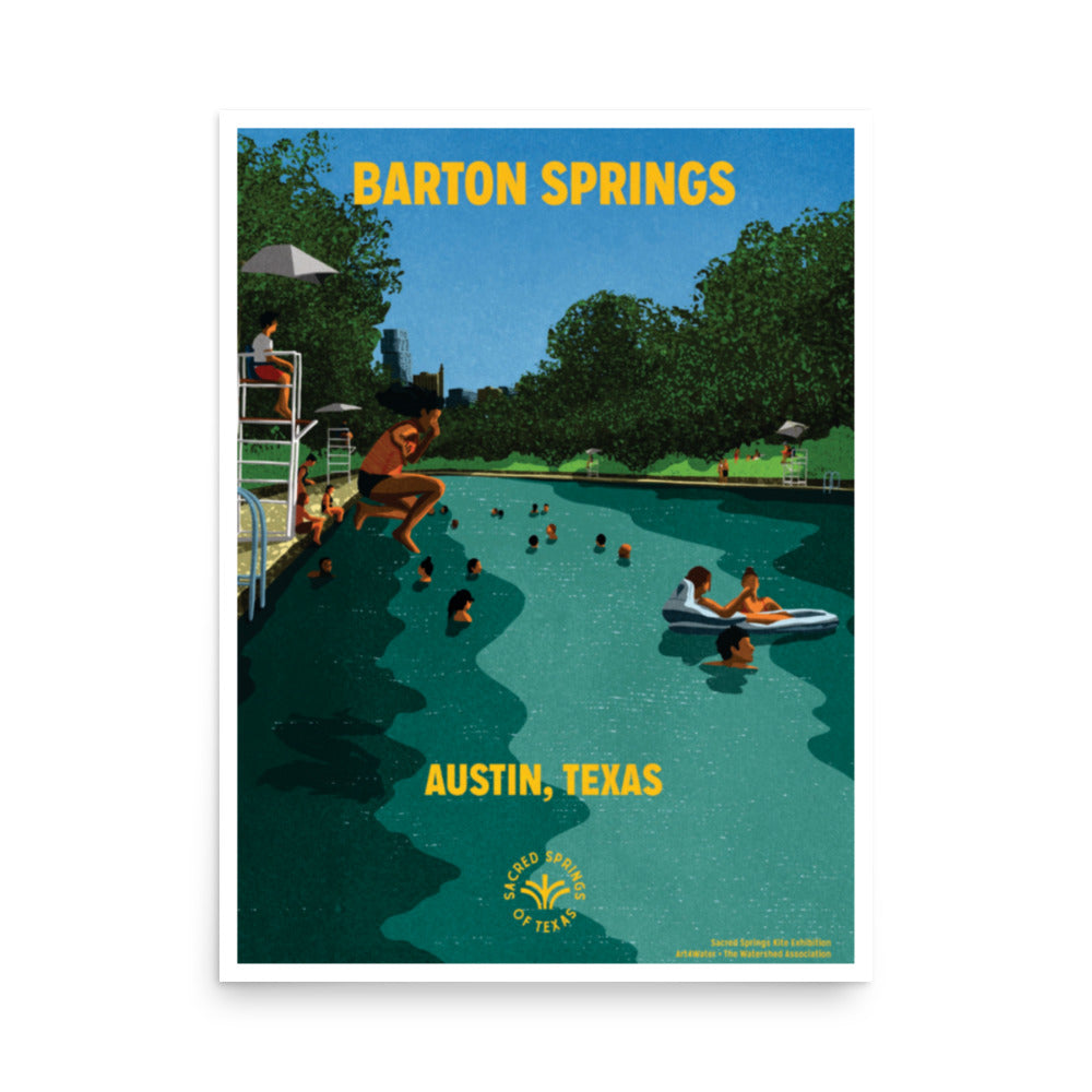 Barton Springs Poster