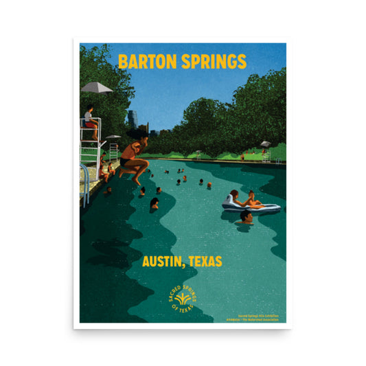 Barton Springs Poster