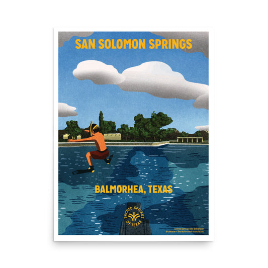 San Solomon Springs Poster