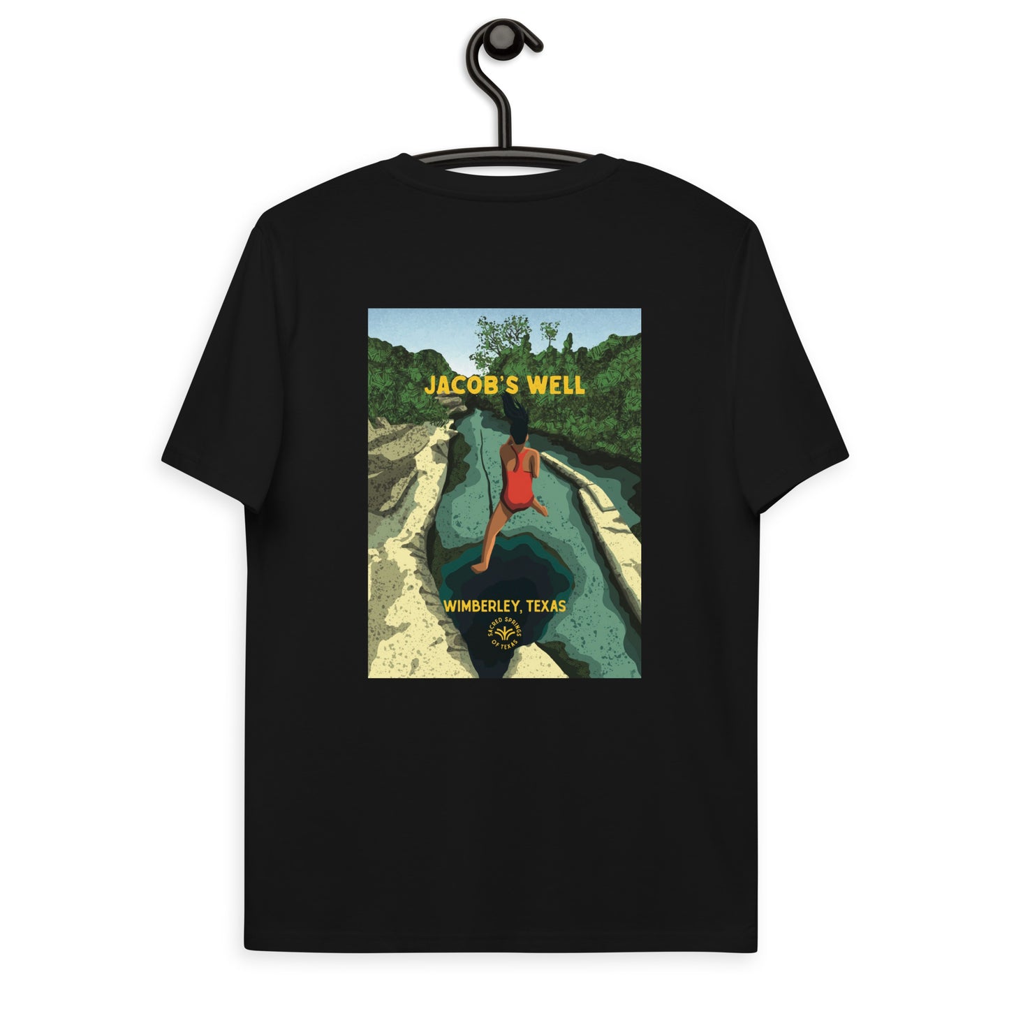 Jacob's Well Unisex Organic Cotton T-shirt