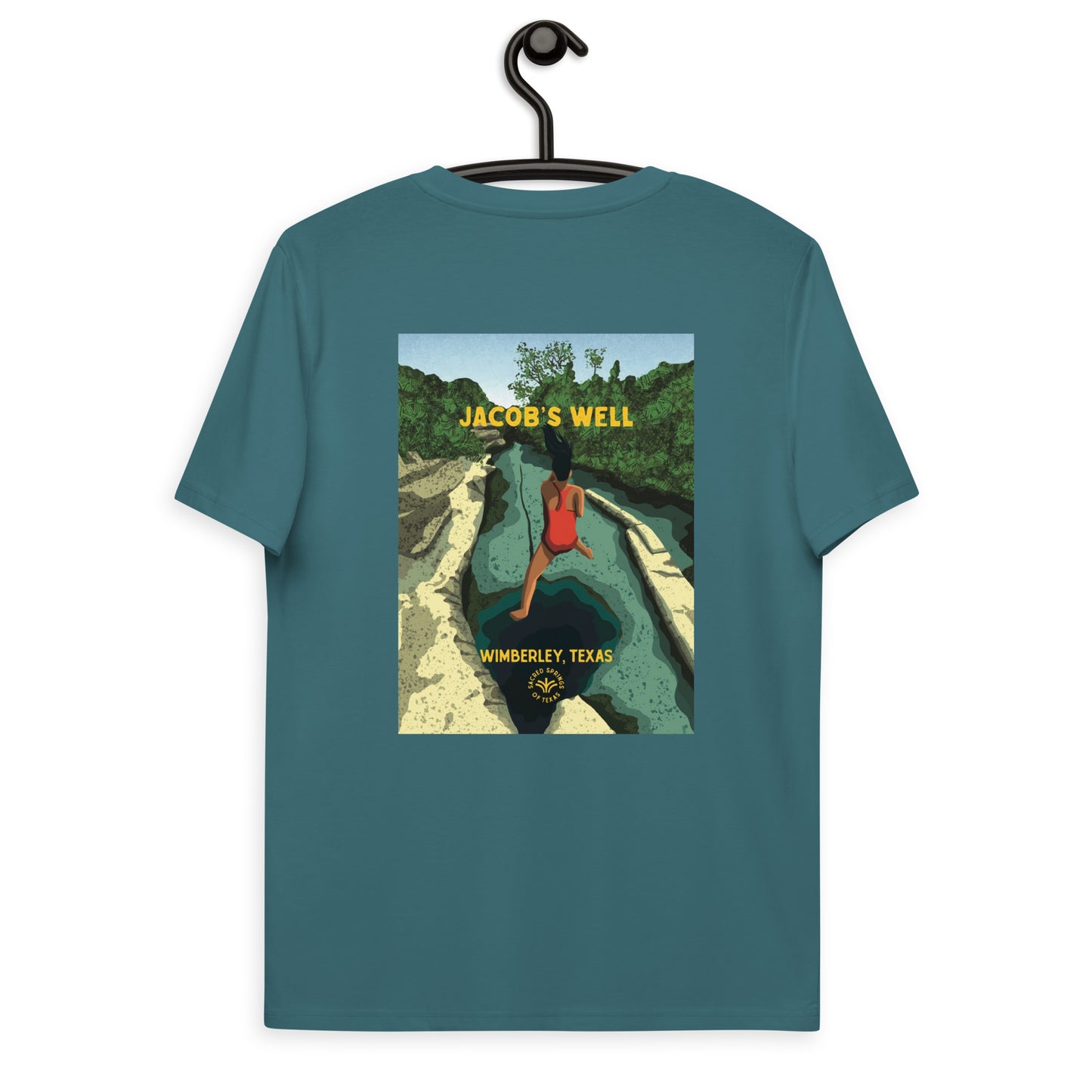 Jacob's Well Unisex Organic Cotton T-shirt