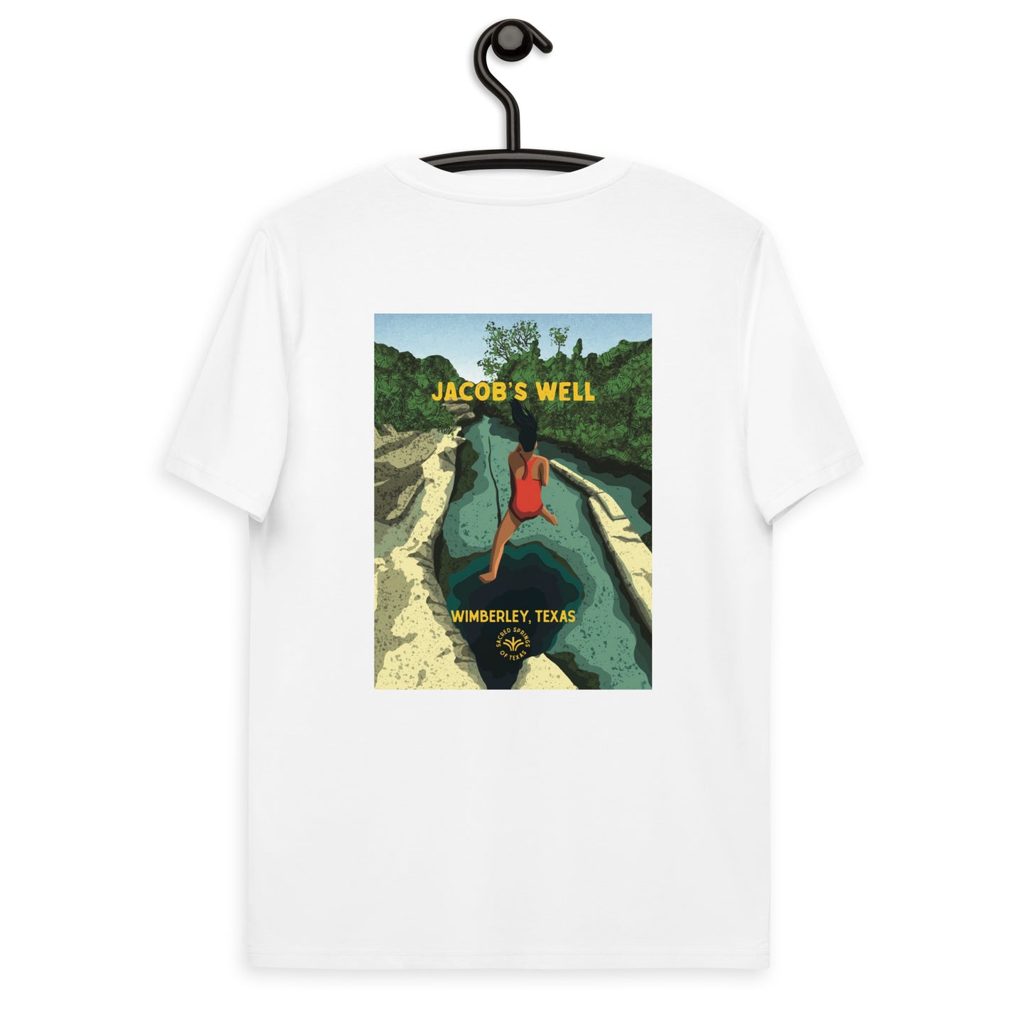 Jacob's Well Unisex Organic Cotton T-shirt